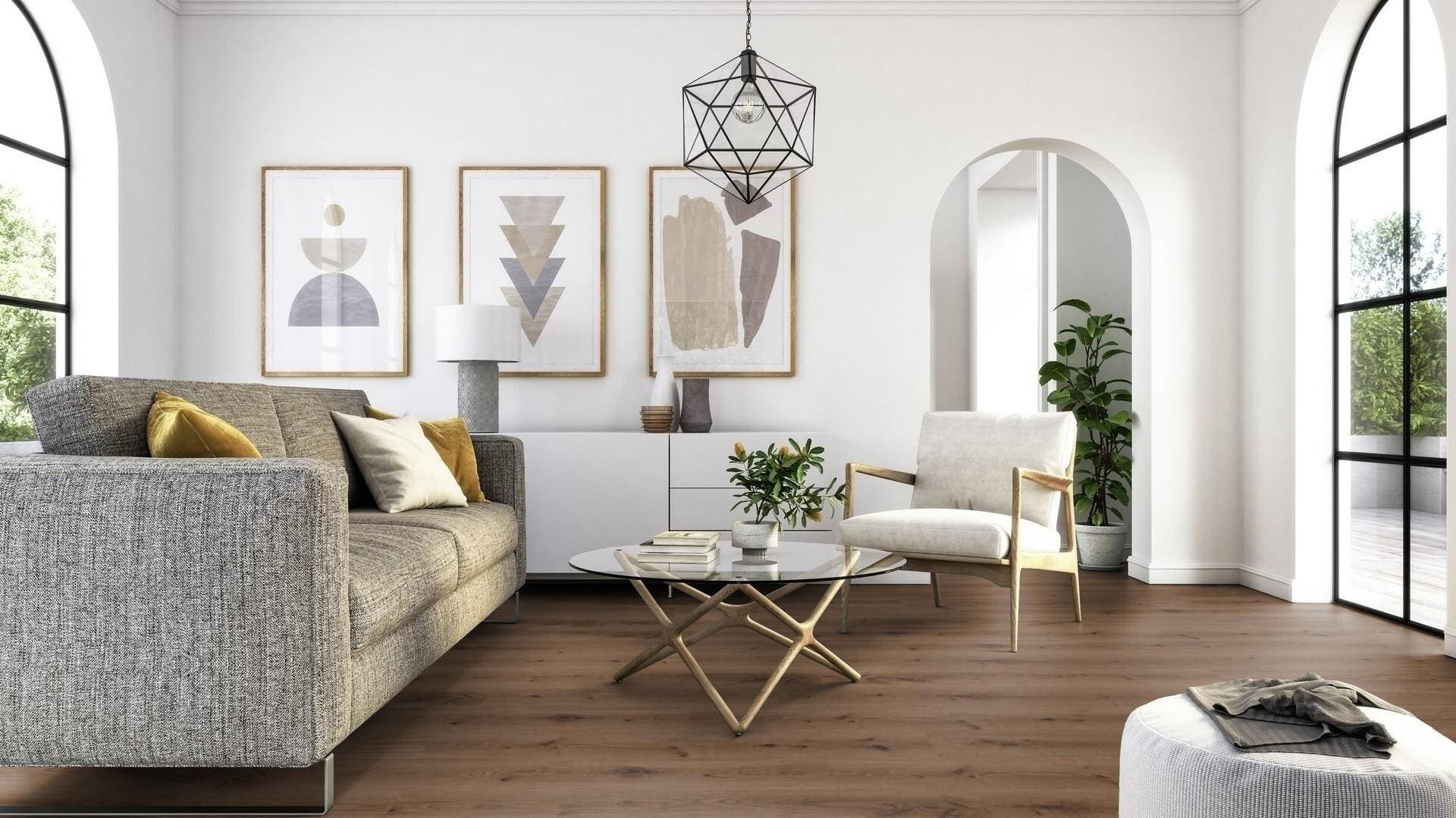 Panele winylowe Tarkett ELEGANCE RIGID 55 delicate oak brown 280007016 klasa 33, gr.5,5mm, 4V (1opk.=9szt.=2,1654m2) 14