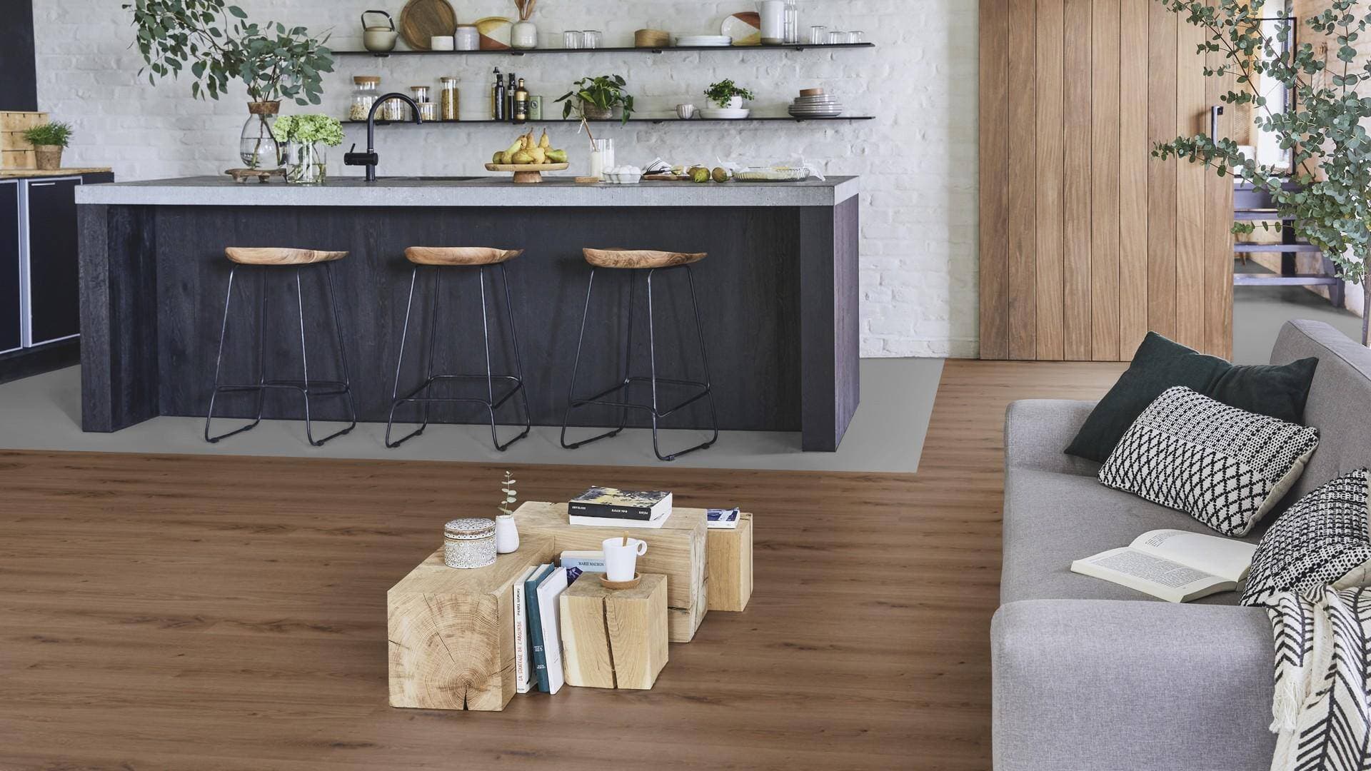Panele winylowe Tarkett ELEGANCE RIGID 55 delicate oak brown 280007016 klasa 33, gr.5,5mm, 4V (1opk.=9szt.=2,1654m2) 19