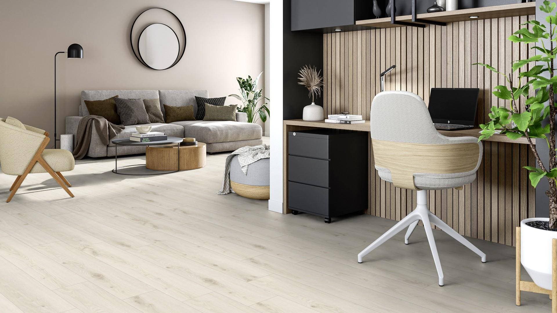 Panele winylowe Tarkett ELEGANCE RIGID 55 delicate oak sugar 280007015 klasa 33, gr.5,5mm, 4V (1opk.=9szt.=2,1654m2) 17