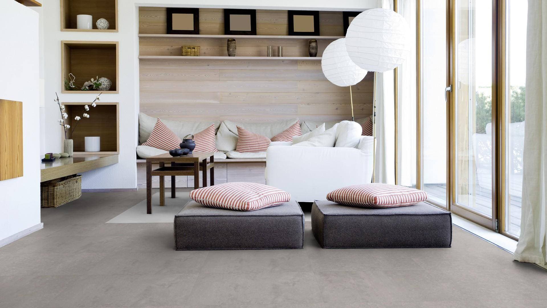 Panele winylowe Tarkett ELEGANCE RIGID 55 polished concrete indium 280008019 klasa 33, gr.5,5mm, 4V (1opk.=11szt.=2,2528m2) płytki 8