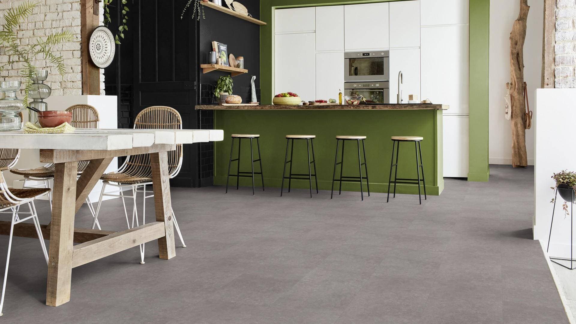 Panele winylowe Tarkett ELEGANCE RIGID 55 polished concrete steel 280008020 klasa 33, gr.5,5mm, 4V (1opk.=11szt.=2,2528m2) płytki 6