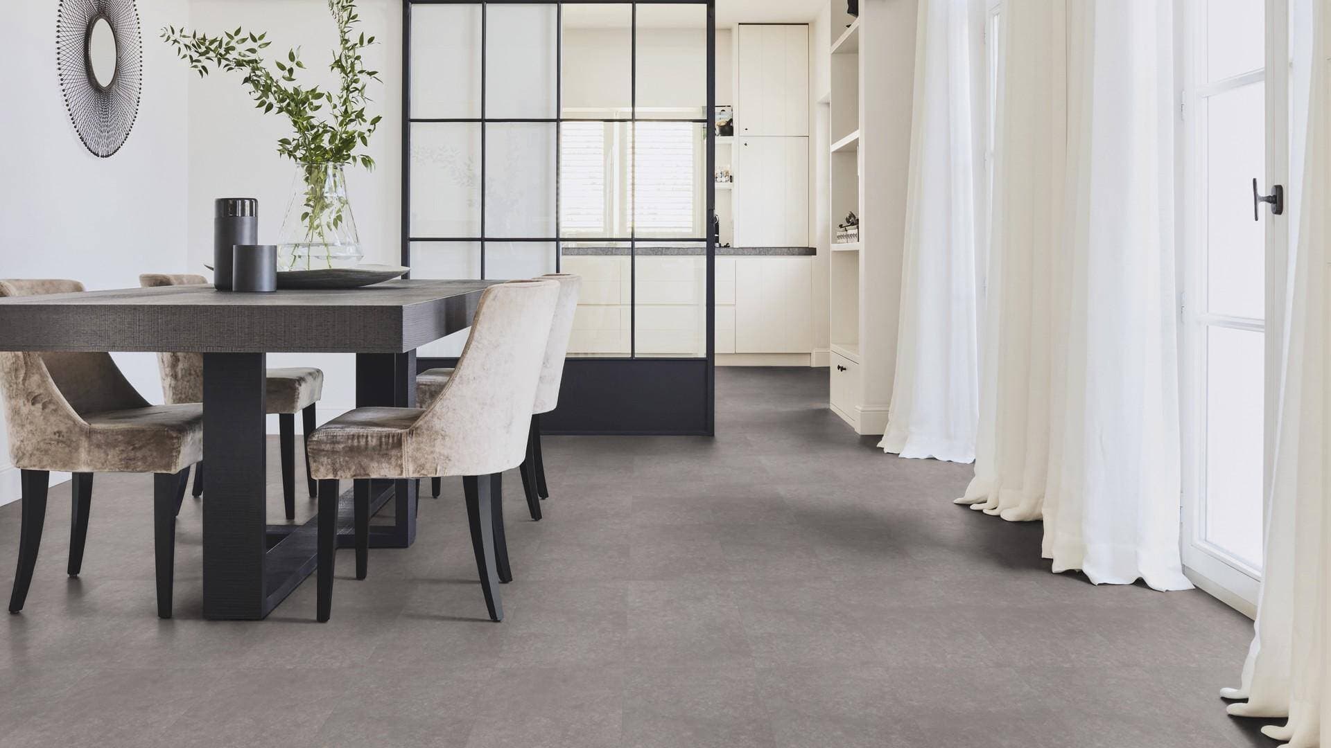 Panele winylowe Tarkett ELEGANCE RIGID 55 polished concrete steel 280008020 klasa 33, gr.5,5mm, 4V (1opk.=11szt.=2,2528m2) płytki 13