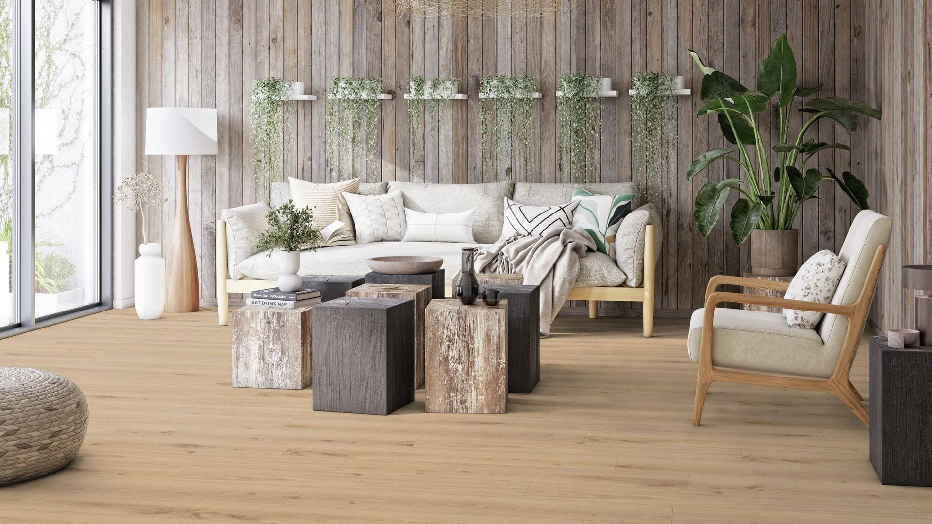 Panele winylowe Tarkett ESSENCE RIGID 55 primary oak beige 260030003 klasa 33, gr.5mm, 4V (1opk.=9szt.=2,17m2) 4