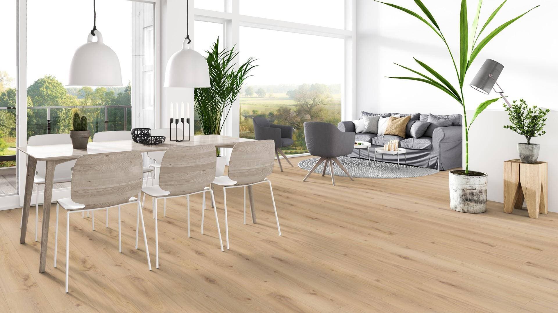 Panele winylowe Tarkett ESSENCE RIGID 55 primary oak beige 260030003 klasa 33, gr.5mm, 4V (1opk.=9szt.=2,17m2) 9