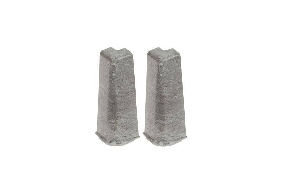 Narożnik zewnętrzny do listwy przypodłogowej PCV CEZAR HI LINE stone 253 (1kpl.=2szt.)