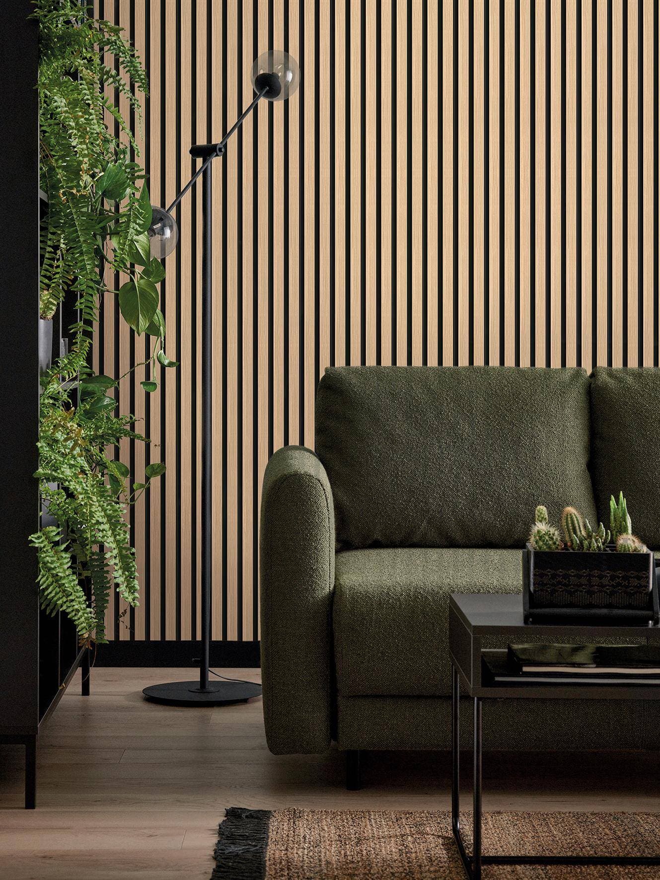 Panel listwowy VOX Linerio M-LINE natural black gr.12mm, szer.125mm*dł.2650 mm (1 szt.=0,3313 m2) 3