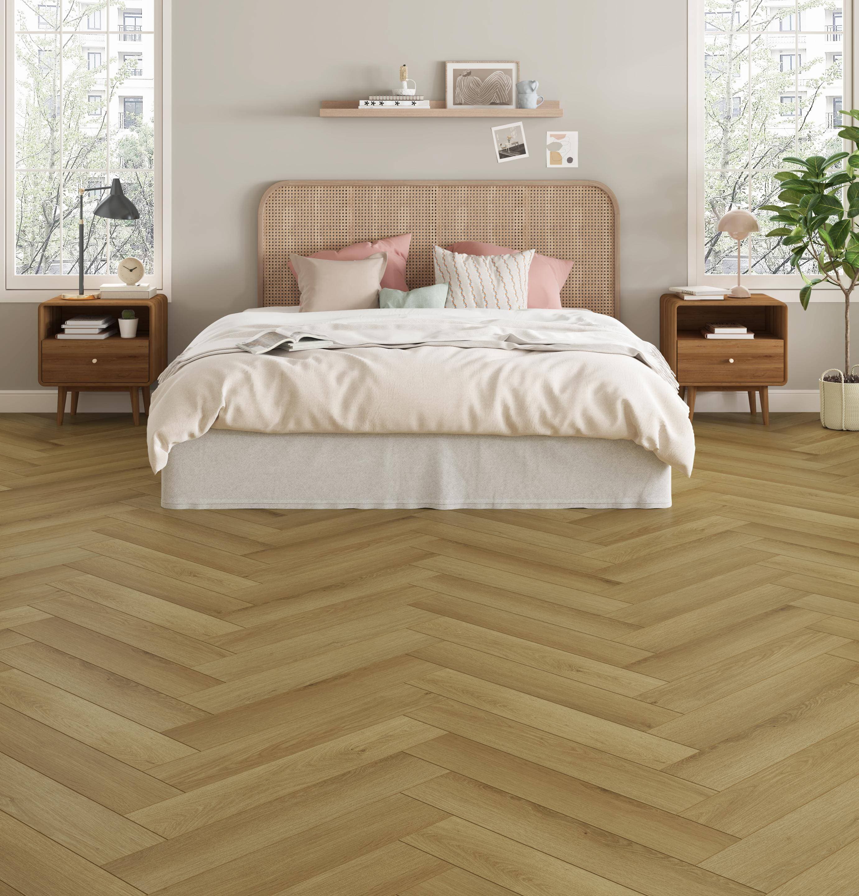 Panele winylowe Firmfit ORIGINAL HERRINGBONE Moorea klasa 33, gr.5mm, 4V (1opk.=26szt.=2,621m2) jodełka 2