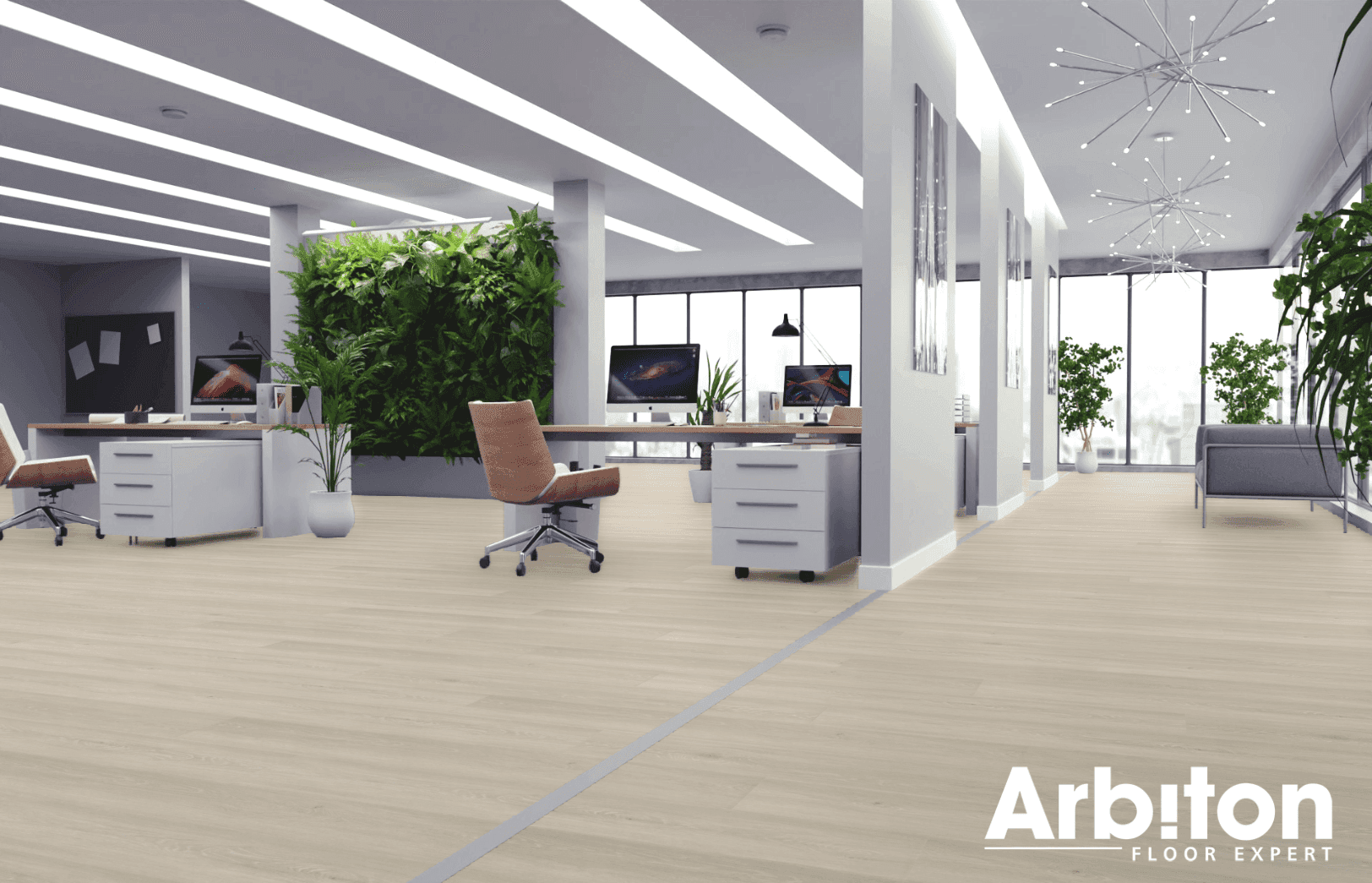 Panele winylowe ARBITON AMARON WOOD EIR dąb mattari CAS 221 klasa 33, gr.5mm, 4V (1op.=6szt.=2,076m2) 5