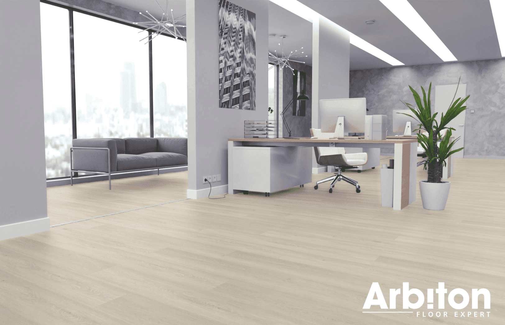 Panele winylowe ARBITON AMARON WOOD EIR dąb mattari CAS 221 klasa 33, gr.5mm, 4V (1op.=6szt.=2,076m2) 7