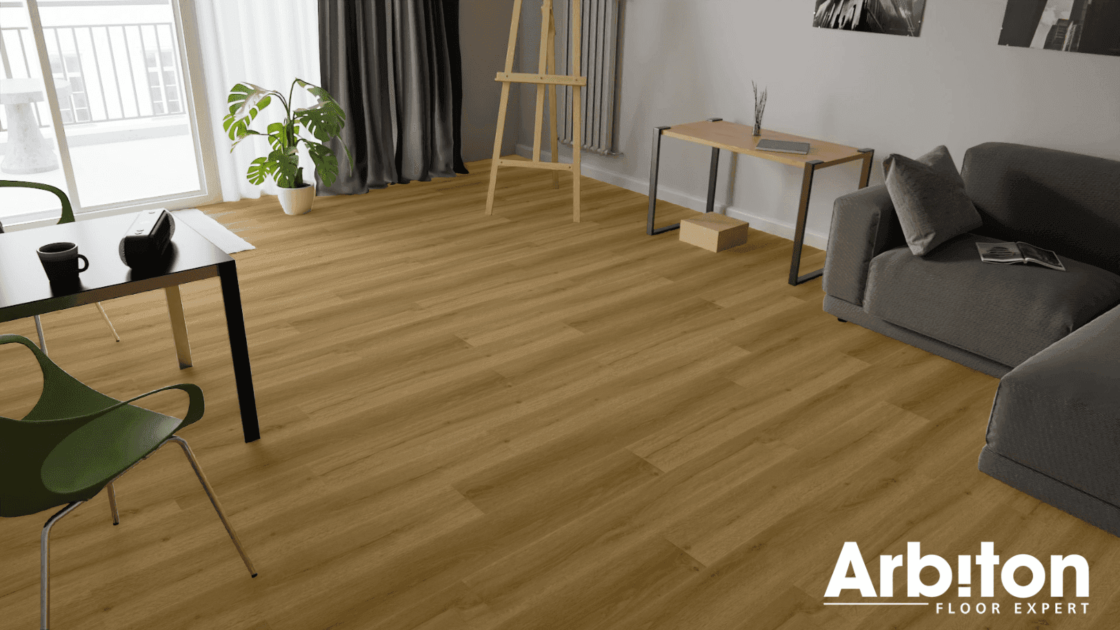Panele winylowe ARBITON AMARON WOOD EIR dąb cornel CAS 224 klasa 33, gr.5mm, 4V (1op.=6szt.=2,076m2) 4