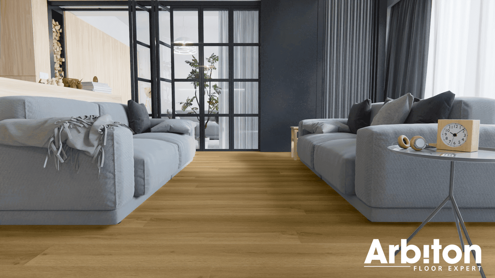Panele winylowe ARBITON AMARON WOOD EIR dąb cornel CAS 224 klasa 33, gr.5mm, 4V (1op.=6szt.=2,076m2) 5