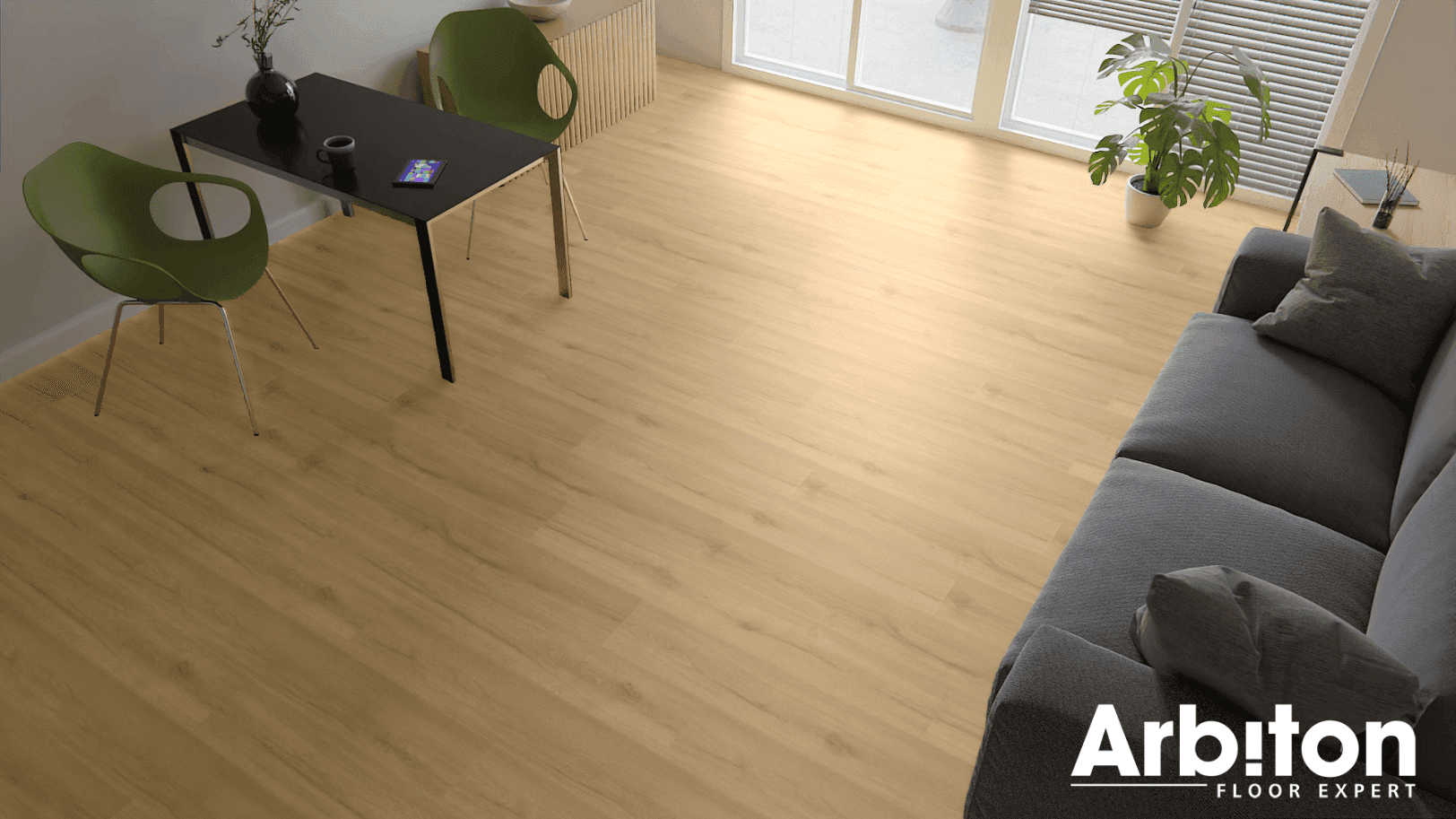 Panele winylowe ARBITON AMARON WOOD EIR dąb virgin CAS 227 klasa 33, gr.5mm, 4V (1op.=6szt.=2,076m2) 4