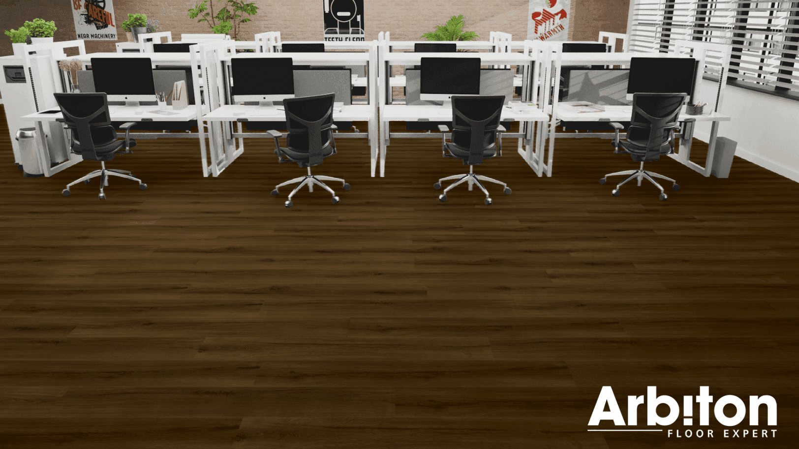 Panele winylowe ARBITON AMARON WOOD EIR dąb montana CAS 225 klasa 33, gr.5mm, 4V (1op.=6szt.=2,076m2) 4