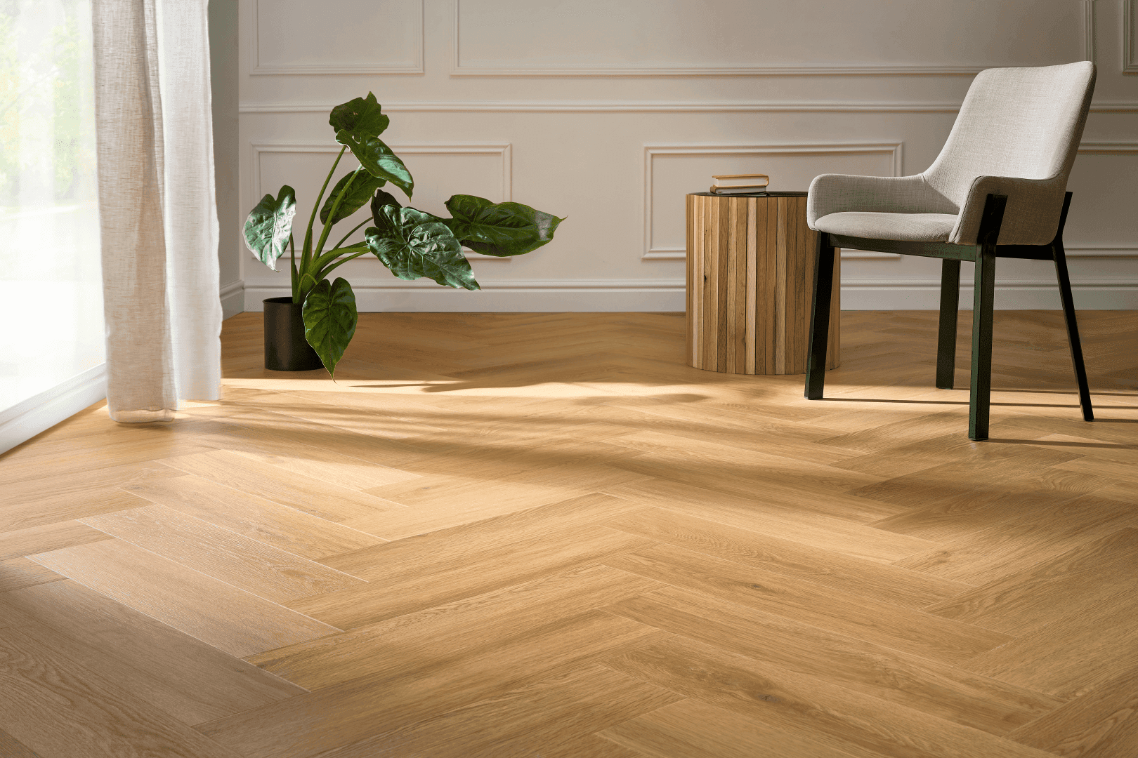 Panele winylowe ARBITON AMARON HERRINGBONE EIR dąb menor CAS 223 klasa 33, gr.5mm, 4V (1op.=16szt.=1,402m2) jodełka 3