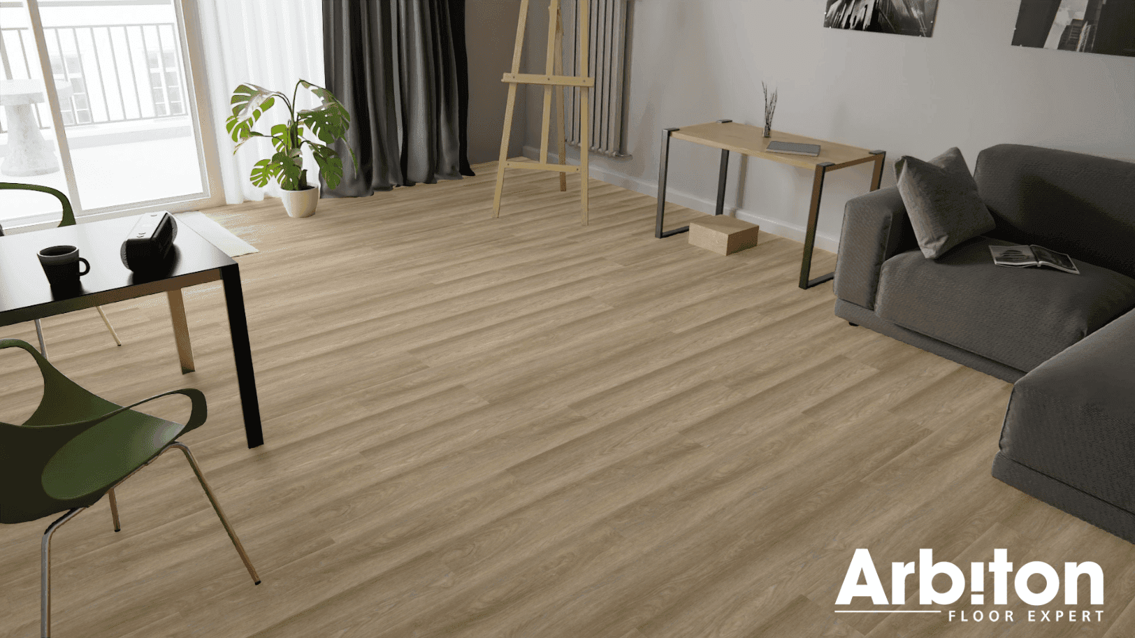 Panele winylowe ARBITON WOODRIC ACOUSTIC dąb rockford CWA 179 klasa 33, gr.5,3mm, 4V (1op.=8szt.=2,235m2) 7