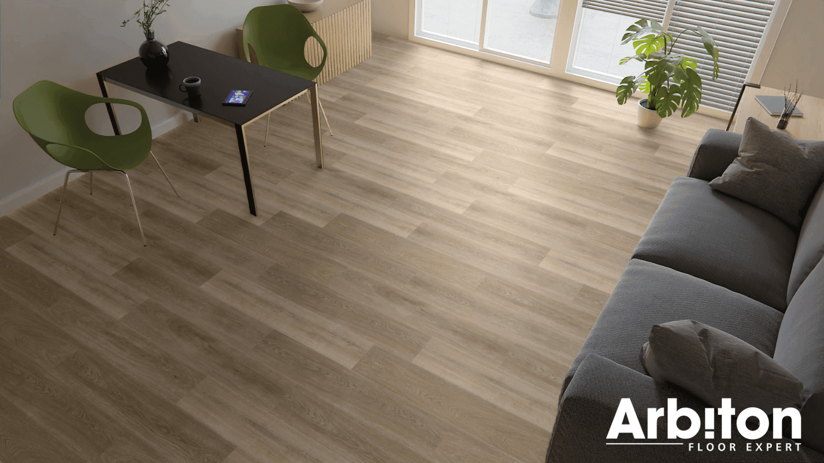 Panele winylowe ARBITON WOODRIC ACOUSTIC dąb stamford CWA 181 klasa 33, gr.5,3mm, 4V (1op.=8szt.=2,235m2) 10