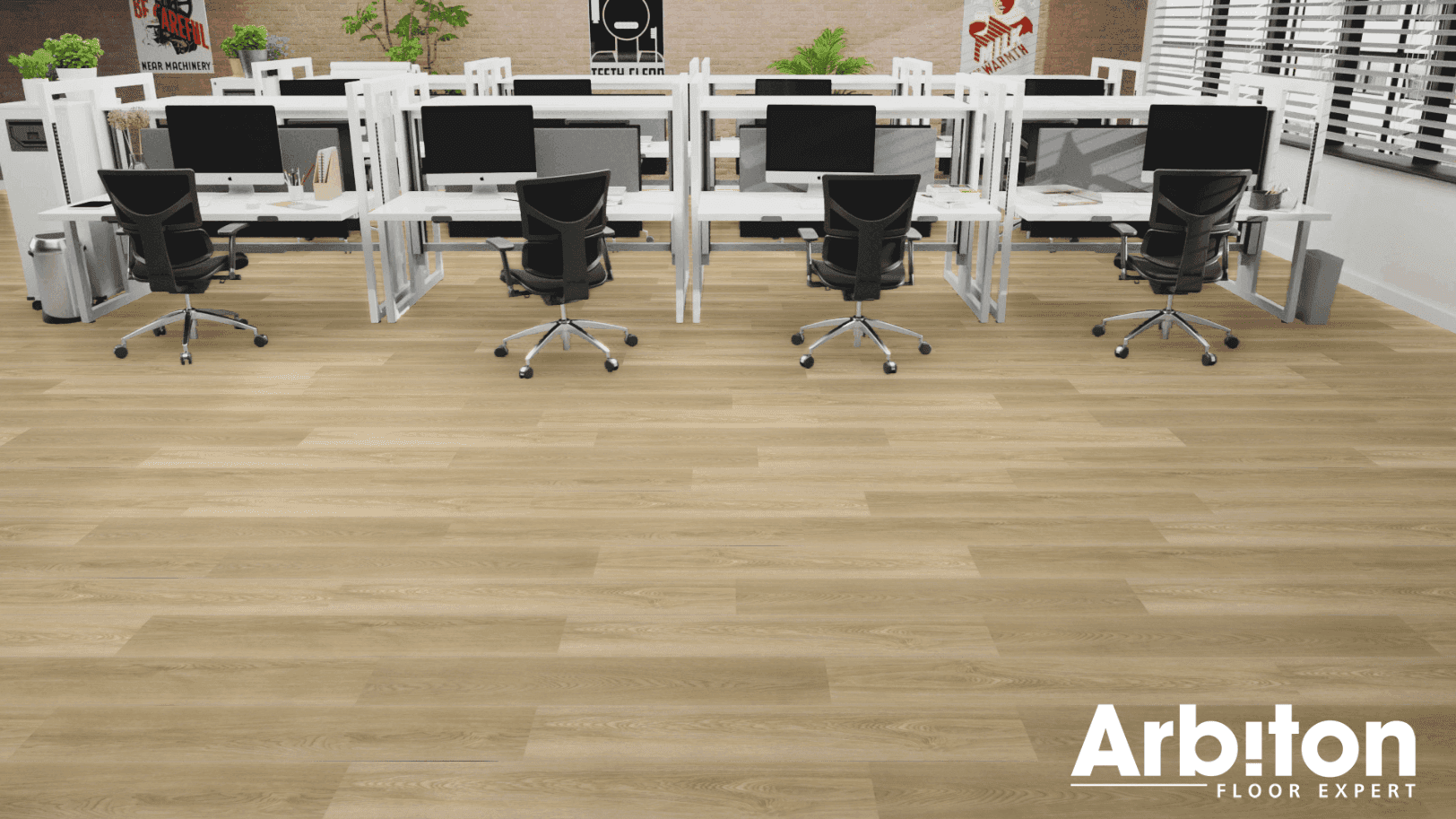 Panele winylowe ARBITON WOODRIC ACOUSTIC dąb roseville CWA 183 klasa 33, gr.5,3mm, 4V (1op.=8szt.=2,235m2) 8