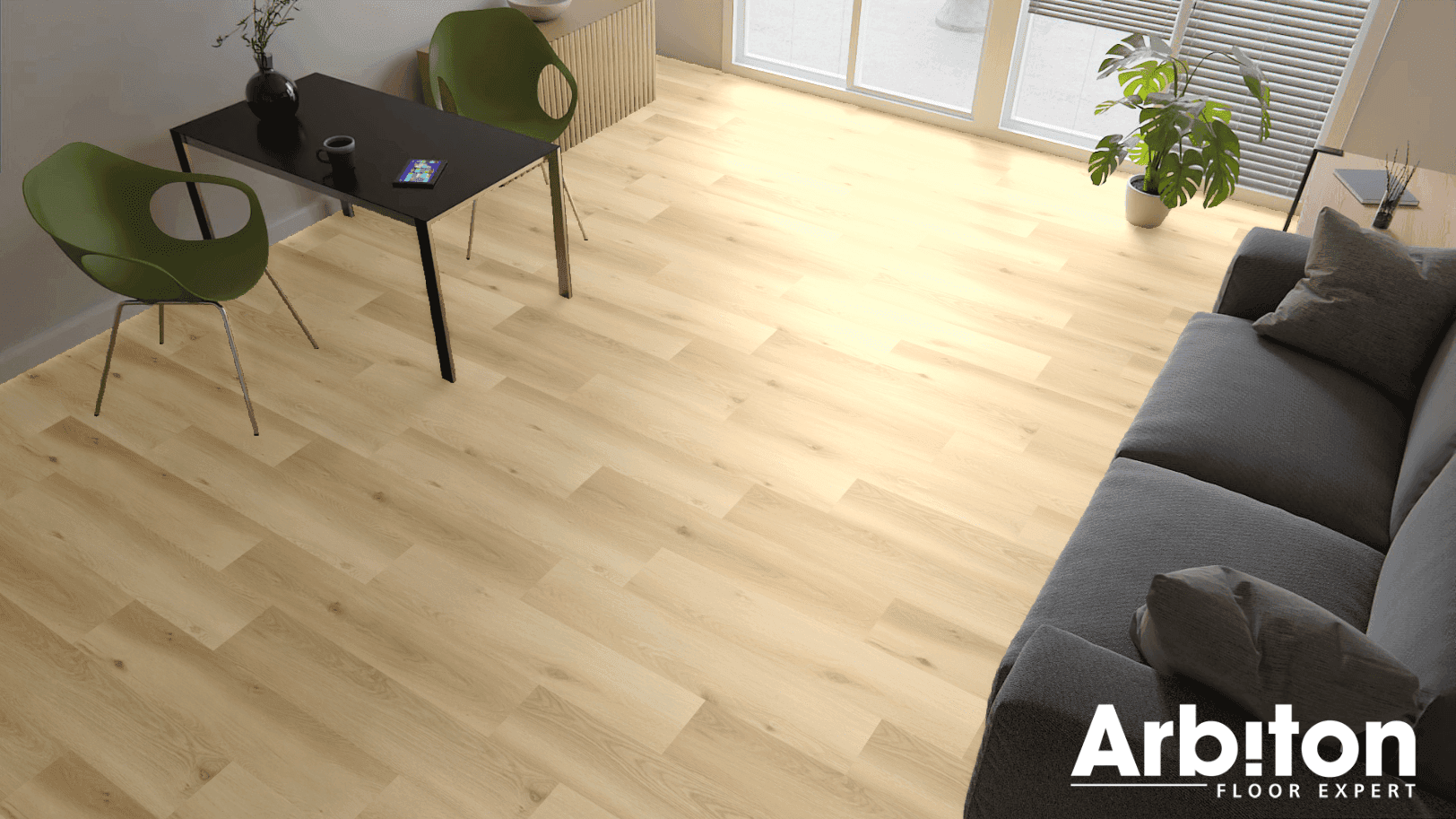 Panele winylowe ARBITON WOODRIC ACOUSTIC EIR dąb highlands CWSA 205 klasa 33, gr.5,3mm, 4V (1op.=8szt.=2,235m2) 5