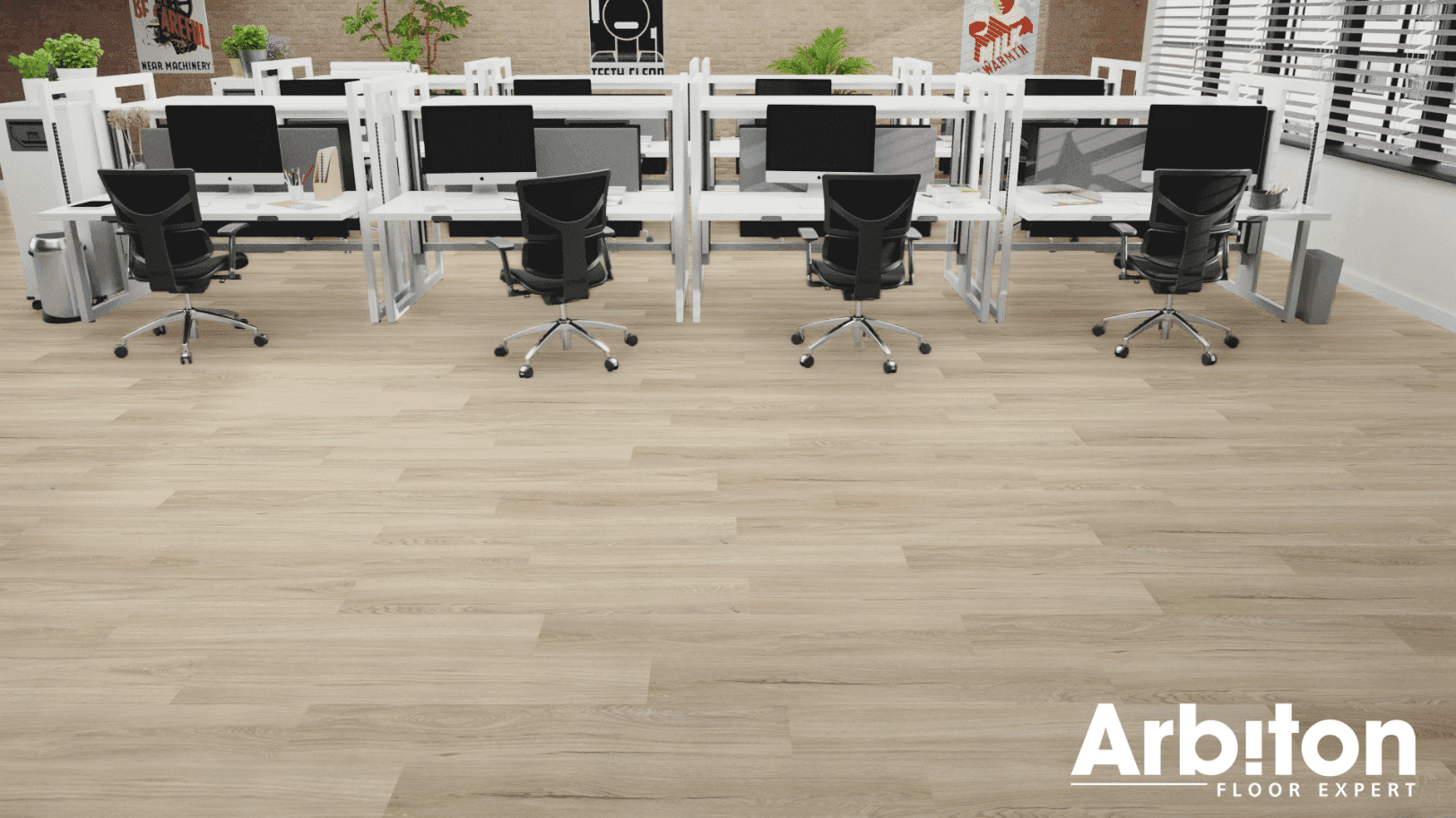 Panele winylowe ARBITON WOODRIC ACOUSTIC EIR dąb salerno CWSA 209 klasa 33, gr.5,3mm, 4V (1op.=8szt.=2,235m2) 5