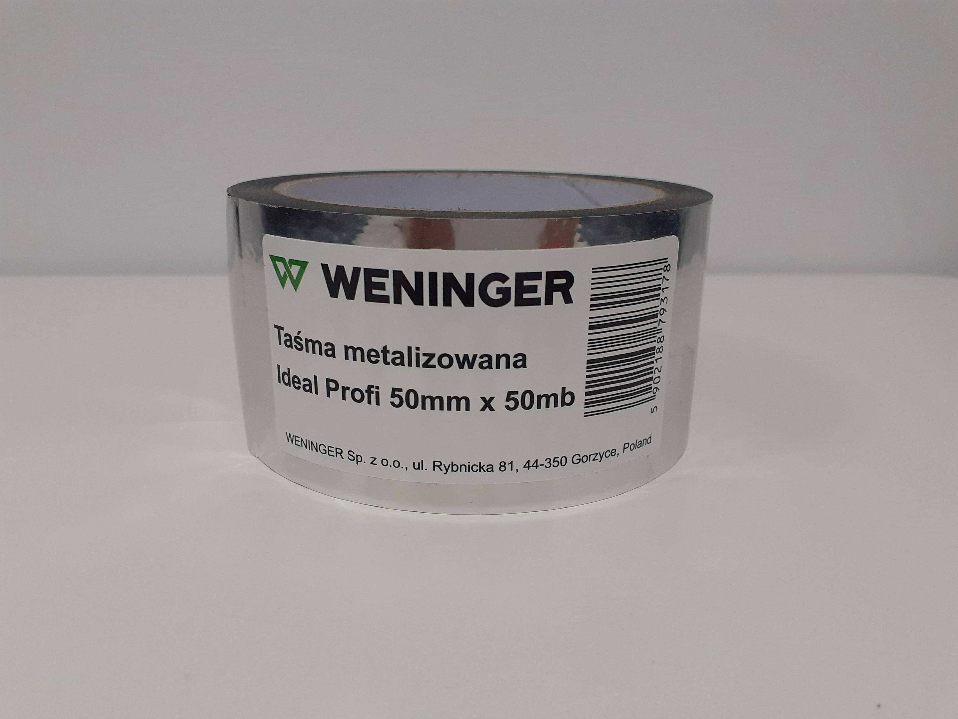 Taśma metalizowana do podkładu WENINGER Ideal Profi 50mb